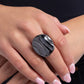 Daring Dots - Black - Paparazzi Ring Image