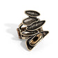 Unpredictable Union - Brass - Paparazzi Ring Image