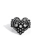 Gallant Glitter - Black - Paparazzi Ring Image