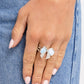 Classy Coquette - Blue - Paparazzi Ring Image
