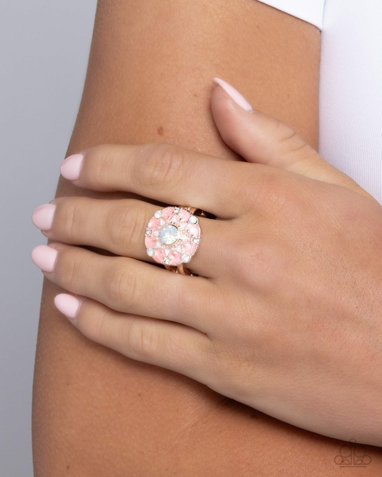 Cheers to Perfection - Rose Gold - Paparazzi Ring Image