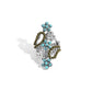 Chic Combination - Blue - Paparazzi Ring Image