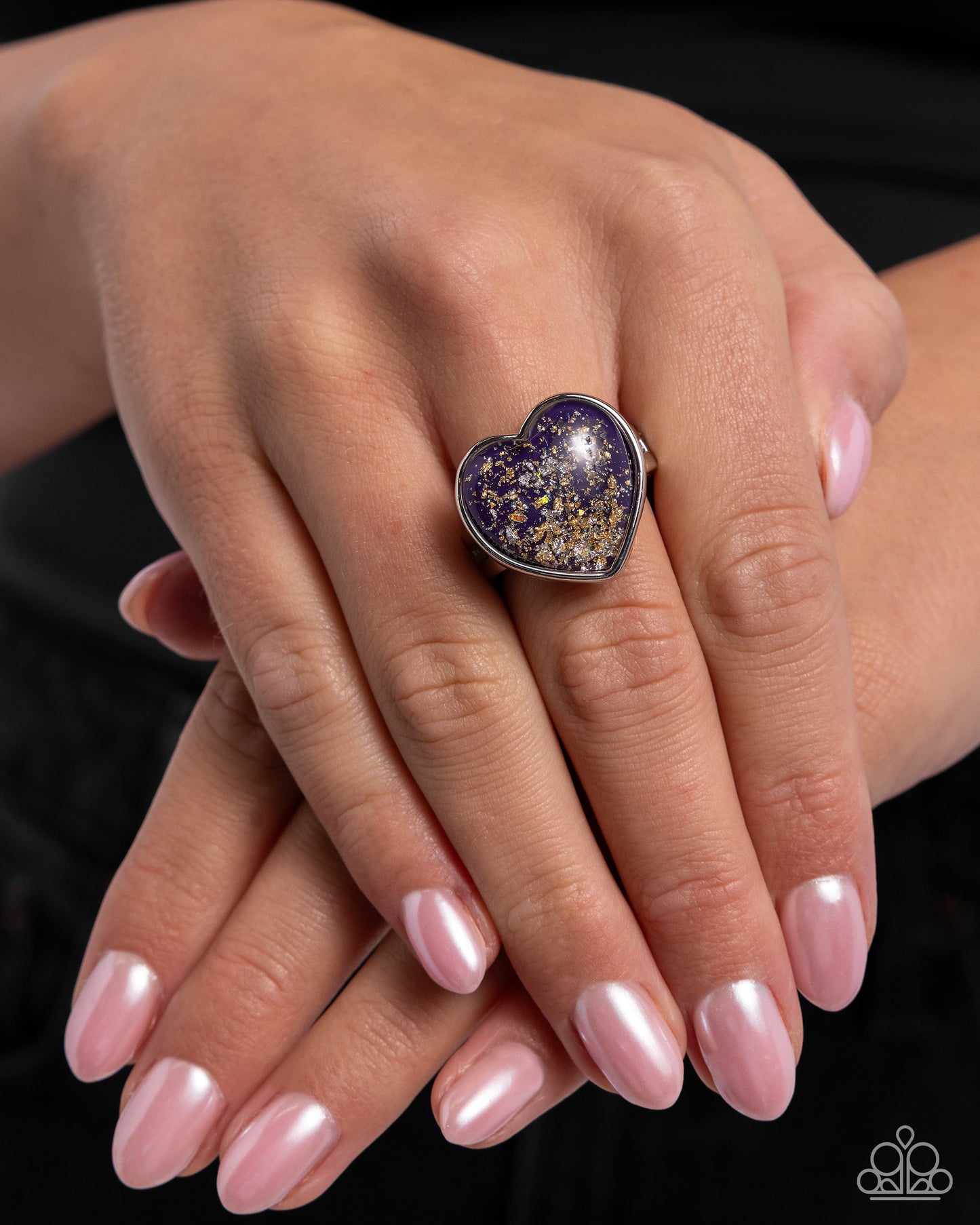 Smitten Season - Purple - Paparazzi Ring Image