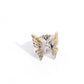 Butterfly Broadcast - Yellow - Paparazzi Ring Image