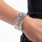 Settle the Score - Silver - Paparazzi Bracelet Image