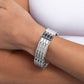 Glistening Getaway - Silver - Paparazzi Bracelet Image