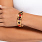 Fitted Fancy - Purple - Paparazzi Bracelet Image