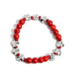 Festival Fling - Red - Paparazzi Bracelet Image