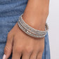 Best Way to Unwind - Silver - Paparazzi Bracelet Image