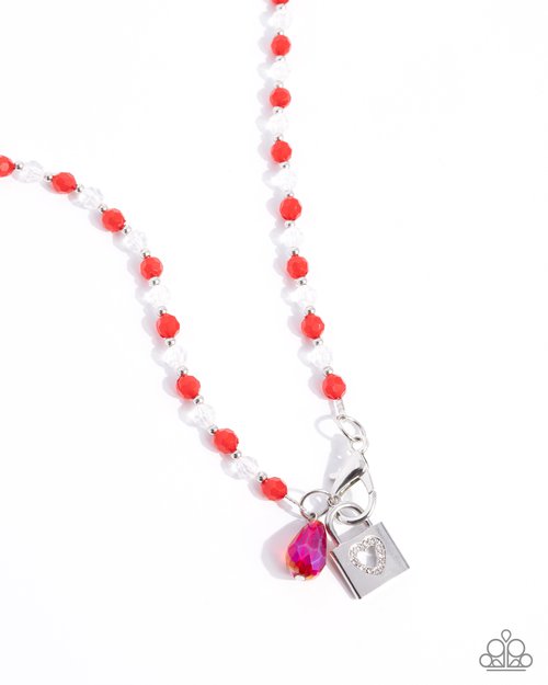 Love Match - Red - Paparazzi Necklace Image