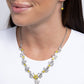 Refreshing Refinement - Yellow - Paparazzi Necklace Image