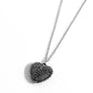 Smitten Sensation - Silver - Paparazzi Necklace Image