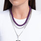 Easy Elevation - Purple - Paparazzi Necklace Image