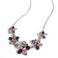 April Showers Bring Flowers - Purple - Paparazzi Necklace Image
