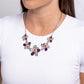 April Showers Bring Flowers - Purple - Paparazzi Necklace Image