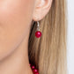 Easy Elevation - Red - Paparazzi Necklace Image