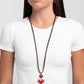 Romantic Refuel - Red - Paparazzi Necklace Image