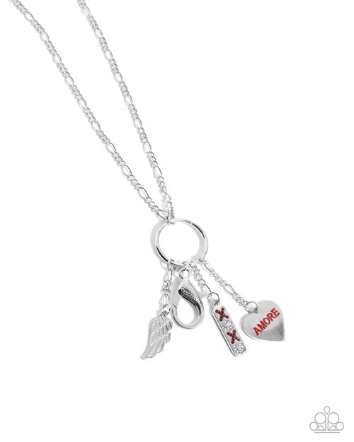 Con Amore - Red - Paparazzi Necklace Image