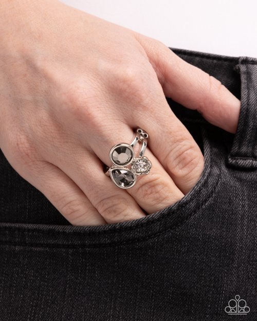 Candid Candidate - Silver - Paparazzi Ring Image