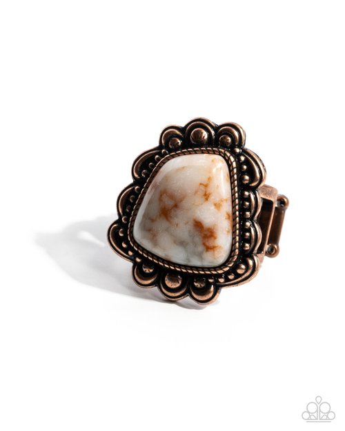 Repurposed Radiance - Copper - Paparazzi Ring Image