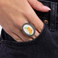 Handmade Heaven - Orange - Paparazzi Ring Image