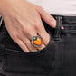 Texas Ranger - Orange - Paparazzi Ring Image
