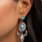 Western Week - Blue - Paparazzi Earring Image
