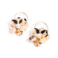 Backyard Bling - Gold - Paparazzi Earring Image