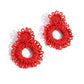 Explosive Energy - Red - Paparazzi Earring Image