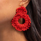 Explosive Energy - Red - Paparazzi Earring Image