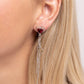 Simply Smitten - Red - Paparazzi Earring Image