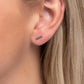 Paparazzi Earring ~ Simply Stainless - Silver