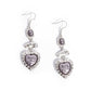 Feminine Feature - Silver - Paparazzi Earring Image