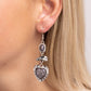 Feminine Feature - Silver - Paparazzi Earring Image