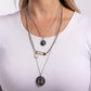 Sunset Safety - Silver - Paparazzi Necklace Image