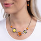 Stony Someday - Orange - Paparazzi Necklace Image