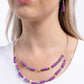 Earthy Extrovert - Purple - Paparazzi Necklace Image