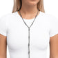 Elongated Element - Silver - Paparazzi Necklace Image
