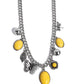 Garden Center - Yellow - Paparazzi Necklace Image