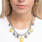 Garden Center - Yellow - Paparazzi Necklace Image