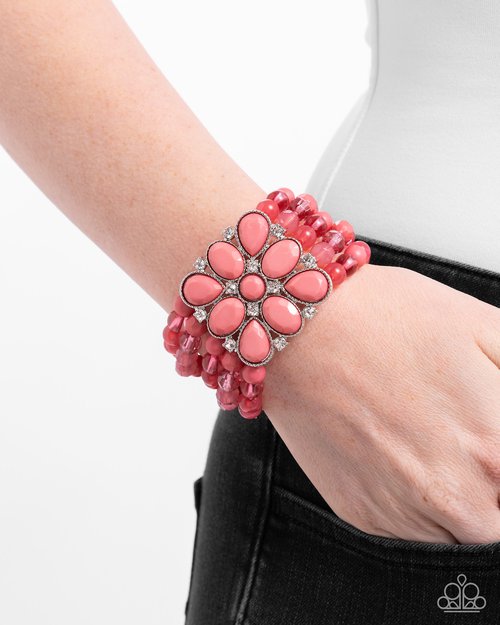 Everything is New - Pink - Paparazzi Bracelet Image