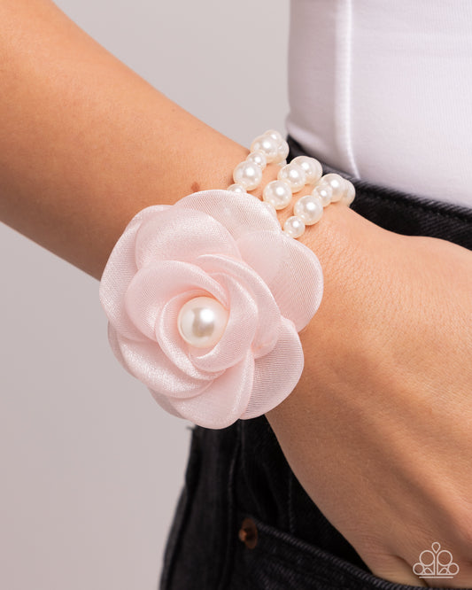 Paparazzi Bracelet ~ Feminine Mystique - Pink