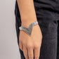Pressure Point - White - Paparazzi Bracelet Image