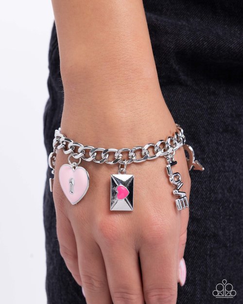 Valentines Variety - Pink - Paparazzi Bracelet Image