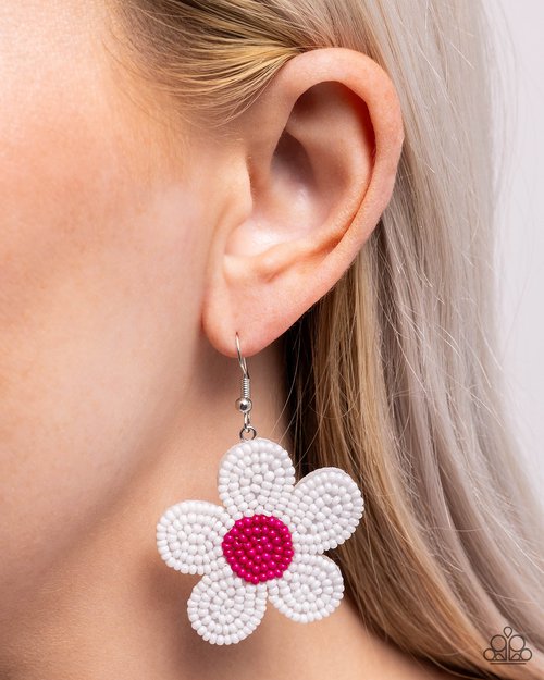 Seed Bead Vibrancy - Paparazzi Earring Image