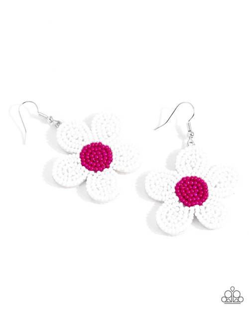 Seed Bead Vibrancy - Paparazzi Earring Image