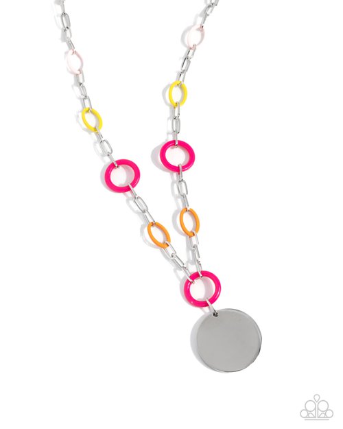 Popularity Contest - Pink - Paparazzi Necklace Image