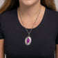 Cover Story - Purple - Paparazzi Necklace Image