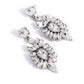 Darling Direction - White - Paparazzi Earring Image