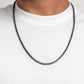 Breaking Away - Black - Paparazzi Necklace Image